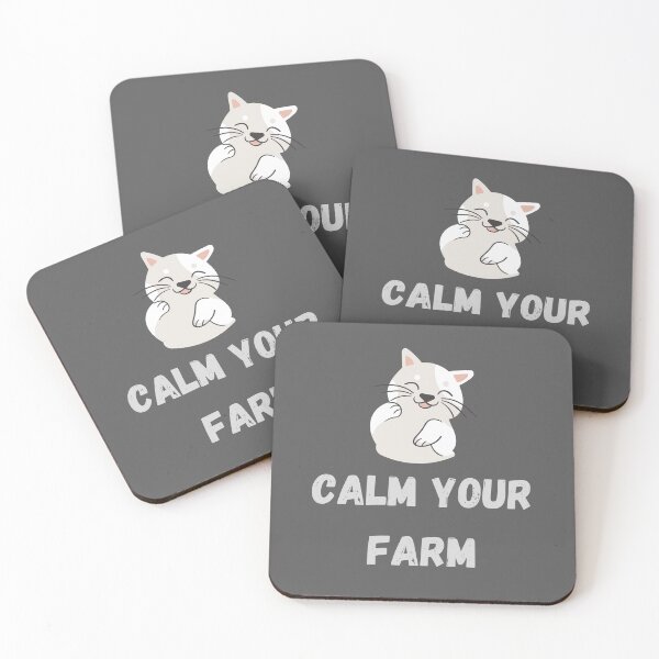 Item preview, Calm Your Farm, Cat designed and sold by Marguerite Faure.