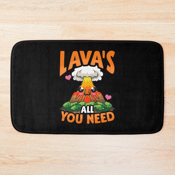 Item preview, Cute & Funny Lava's All You Need Volcano Pun designed and sold by perfectpresents.