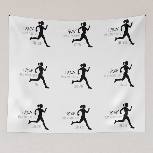 Item preview, Running From Problems designed and sold by annmk.