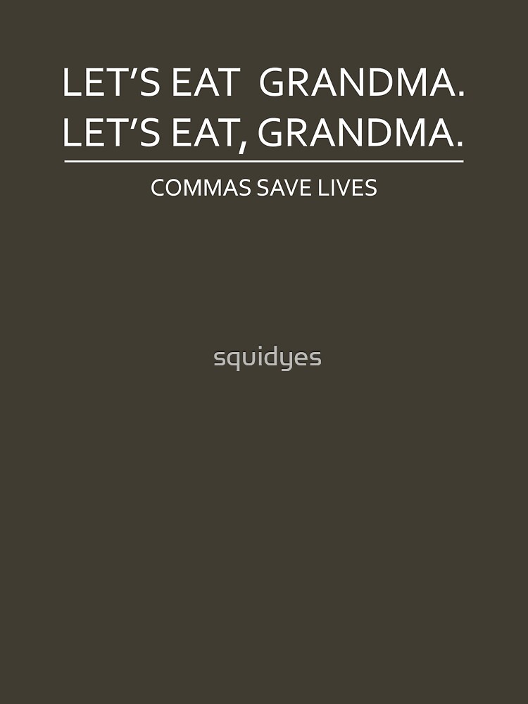 Thumbnail 7 of 7, Essential T-Shirt, Commas save lives designed and sold by squidyes.