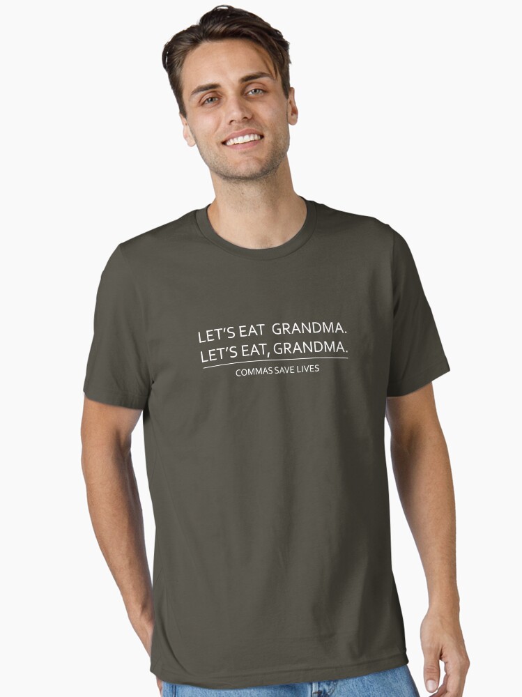 Thumbnail 1 of 7, Essential T-Shirt, Commas save lives designed and sold by squidyes.