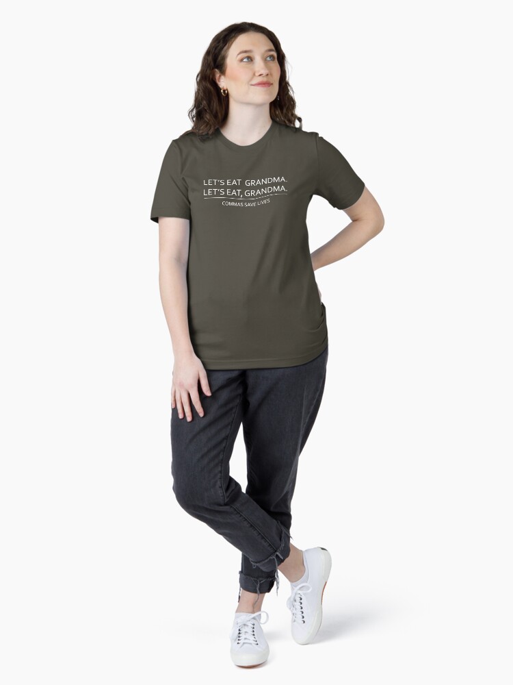 Thumbnail 4 of 7, Essential T-Shirt, Commas save lives designed and sold by squidyes.