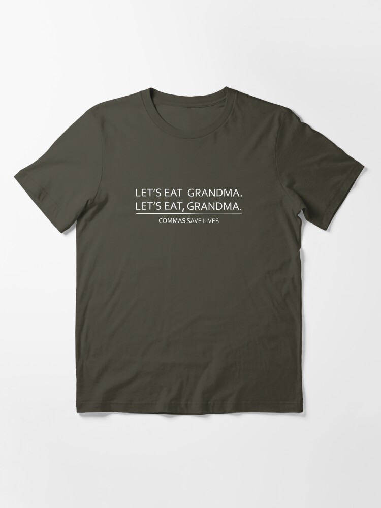 Thumbnail 3 of 7, Essential T-Shirt, Commas save lives designed and sold by squidyes.