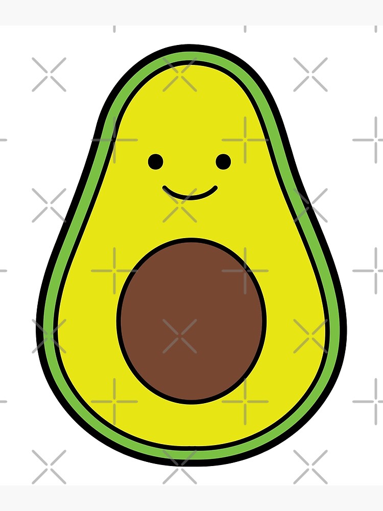 dibujo de aguacate