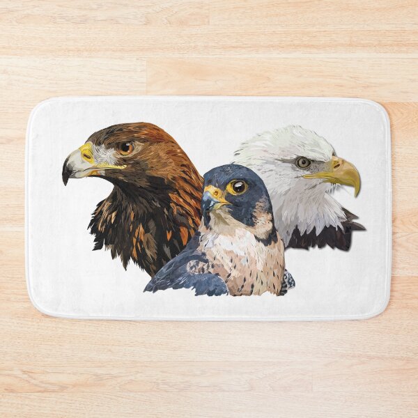 Item preview, Peregrine Falcon and Eagles designed and sold by obscurite.