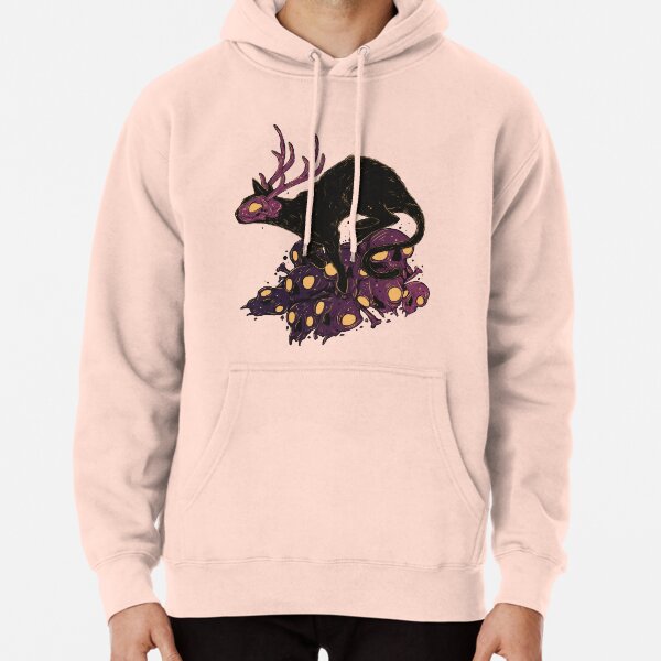 Kitty Demon Skull Pullover Hoodie