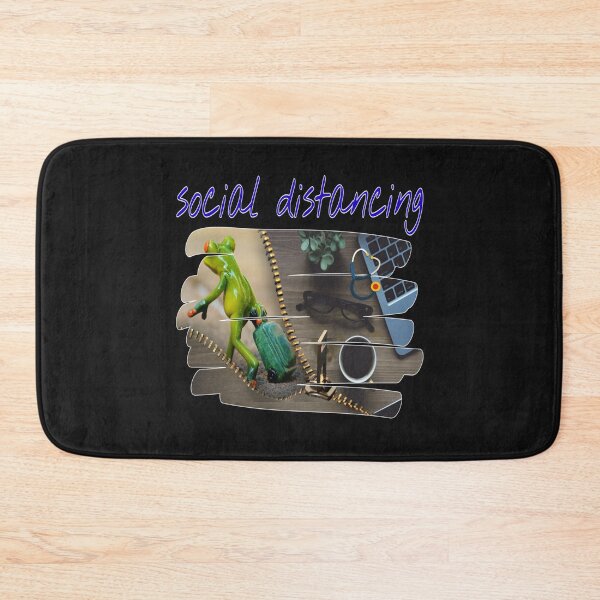 Item preview, versión del doctor Frog de distanciamiento social designed and sold by doctors-apparel.
