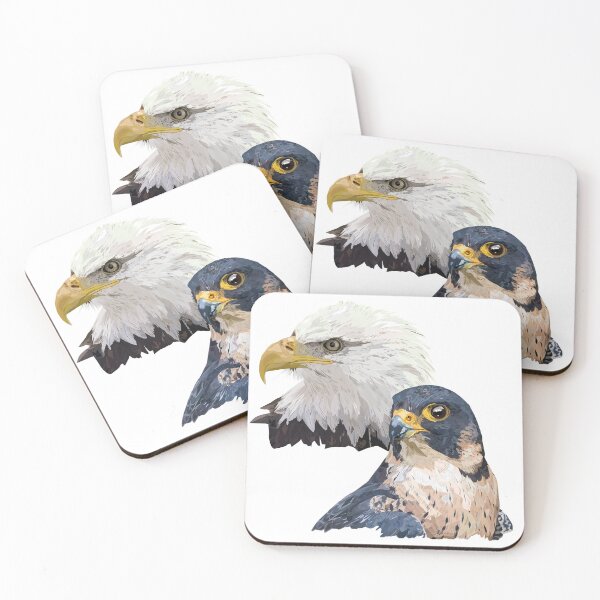 Item preview, Peregrine Falcon and American Pigargo designed and sold by obscurite.