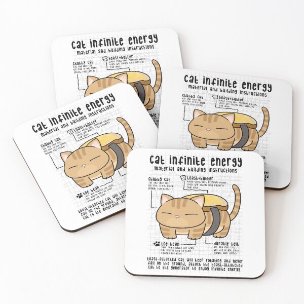 Item preview, Cat Infinite Energy designed and sold by Takeda-art.