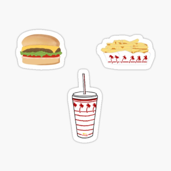 In-N-Out Sticker Sticker