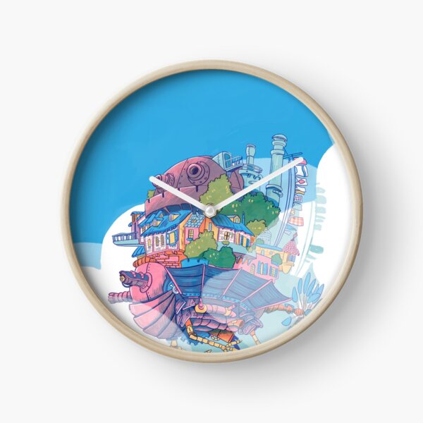 Flying Castle Clock