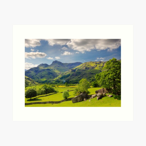 Great Langdale Art Print