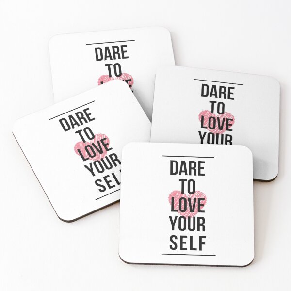 Item preview, Dare to love yourself designed and sold by PlusAdore.