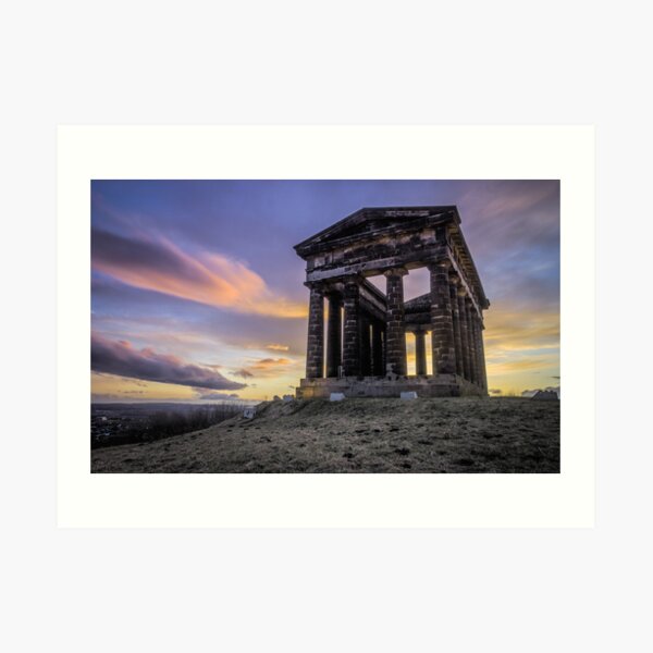 Penshaw Monument Sunset 2 Art Print
