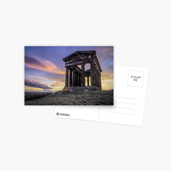 Penshaw Monument Sunset 2 Postcard