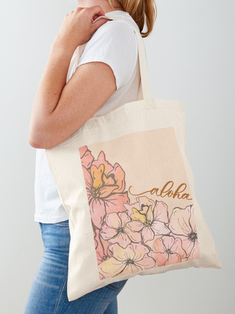 Aloha Everyday Stamped Tote Bag