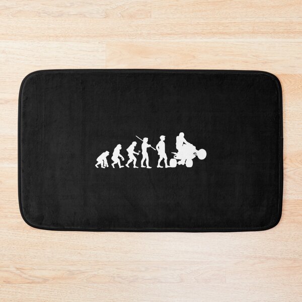 Item preview, Human Evolution Quadbike Rider designed and sold by losttribe.