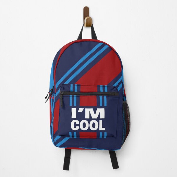Item preview, I am cool. Martini Racing sporty style on Blue - Classic Sporty designed and sold by etoide.