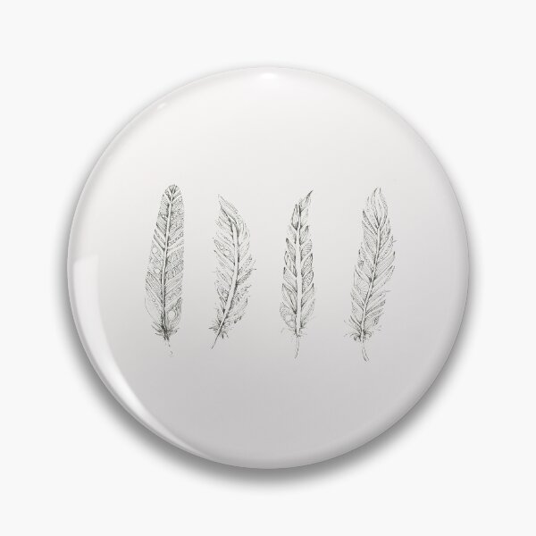 Item preview, Four floating fabulous feathers designed and sold by Deb Webb.