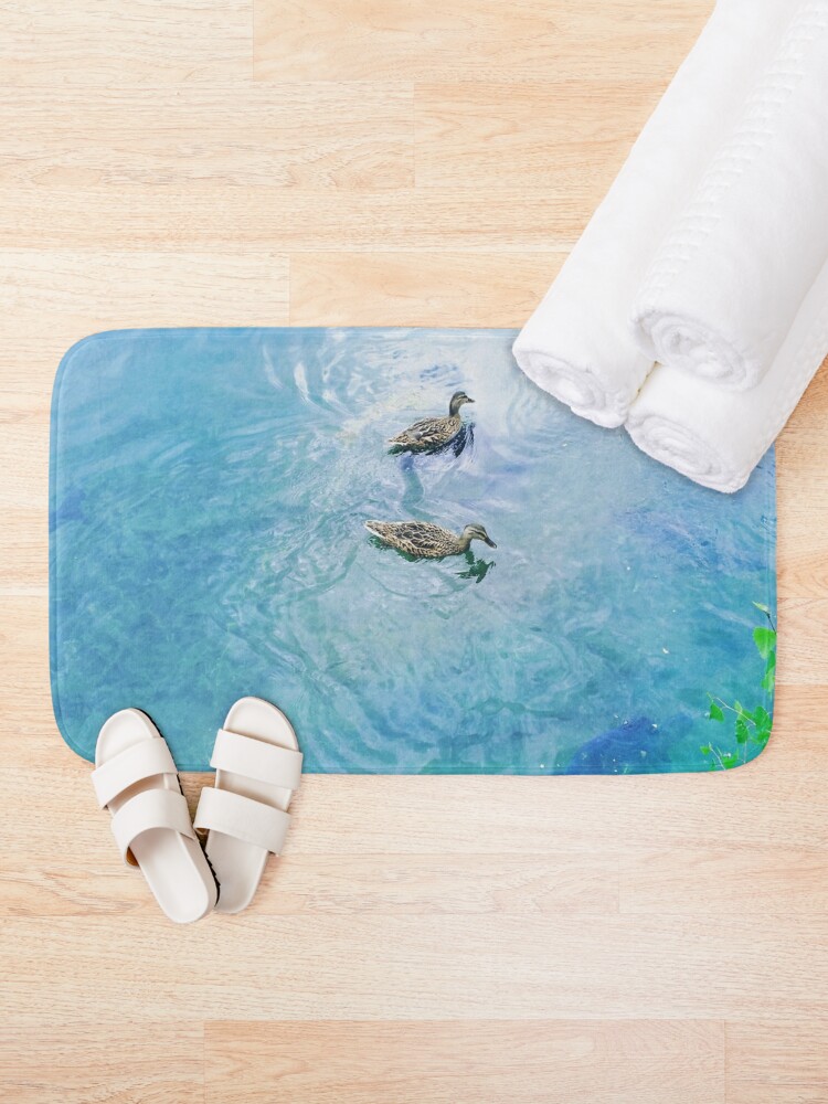 ducky pond splash mat