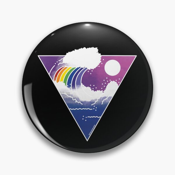 Item preview, Bi Pride Wave designed and sold by thelemonbadger.