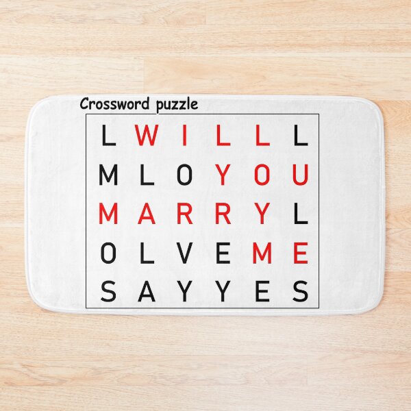 Item preview, Will You Marry Me Design designed and sold by laysonjld01.