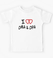 I Love Oma & Opa Kids Tee