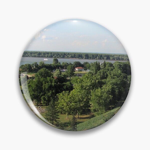 Item preview, View of Kalemegdan park and Danube river, Belgrade, Serbia designed and sold by Ambasador.