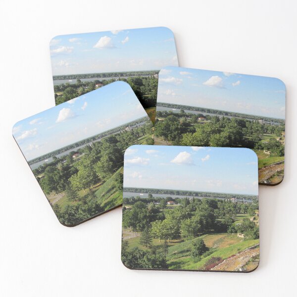 Item preview, View of Kalemegdan park and Danube river, Belgrade, Serbia designed and sold by Ambasador.