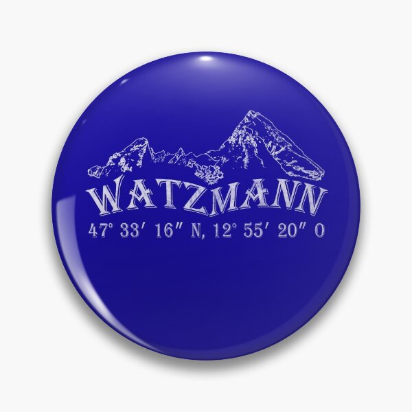 Item preview, Watzmann Berg Alpen GPS coordinates hikers designed and sold by DerNerd.