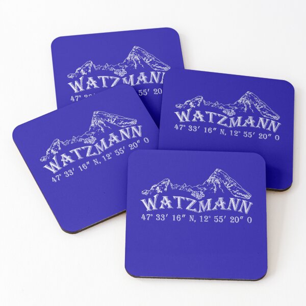 Item preview, Watzmann Berg Alpen GPS coordinates hikers designed and sold by DerNerd.