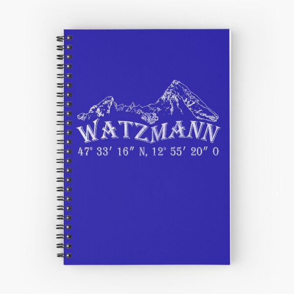 Item preview, Watzmann Berg Alpen GPS coordinates hikers designed and sold by DerNerd.