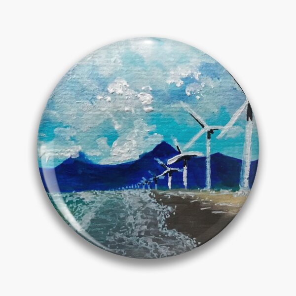 Artikelvorschau, Windmühlen in Philippinen Acrylmalerei entworfen und verkauft von carmdoesart.