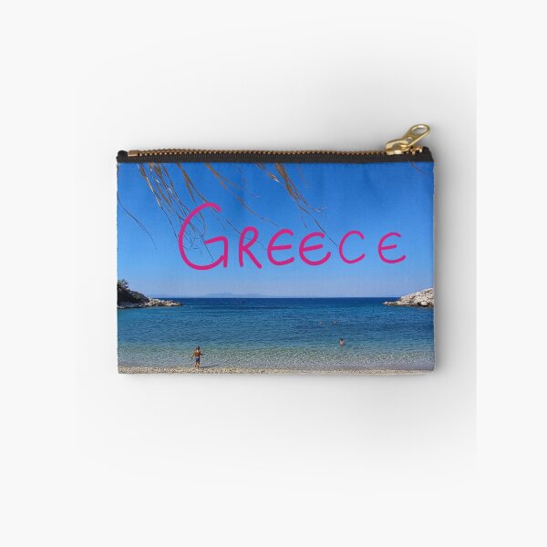 Item preview,  Greece - Travel Memories - Beach (Pink) designed and sold by nabeArtist.