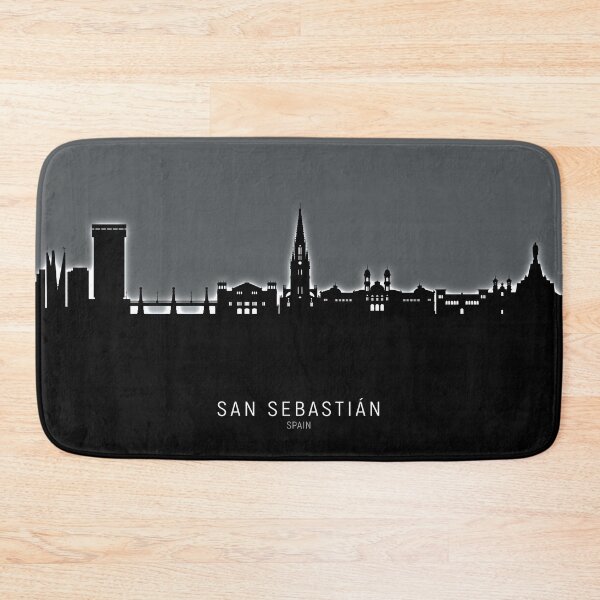 Item preview, San Sebastian Spain Skyline designed and sold by ArtPrints.