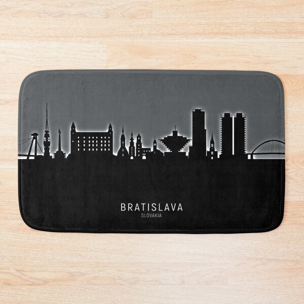Item preview, Bratislava Slovakia Skyline designed and sold by ArtPrints.