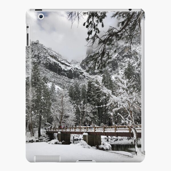 Yosemite National Park Bridge in Winter iPad Snap Case