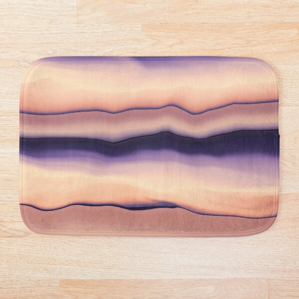 Item preview, Purple orange marble abstraction designed and sold by Si-Weiya.