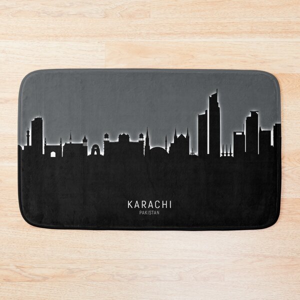 Item preview, Karachi Pakistan Skyline designed and sold by ArtPrints.