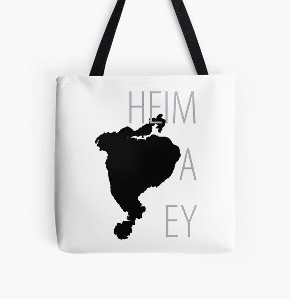 Mirra's mAps - Heimaey All Over Print Tote Bag