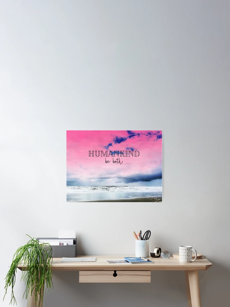 Imagen 2 de 3, Póster con la obra Humanidad, diseñada y vendida por RDeleansDesign.