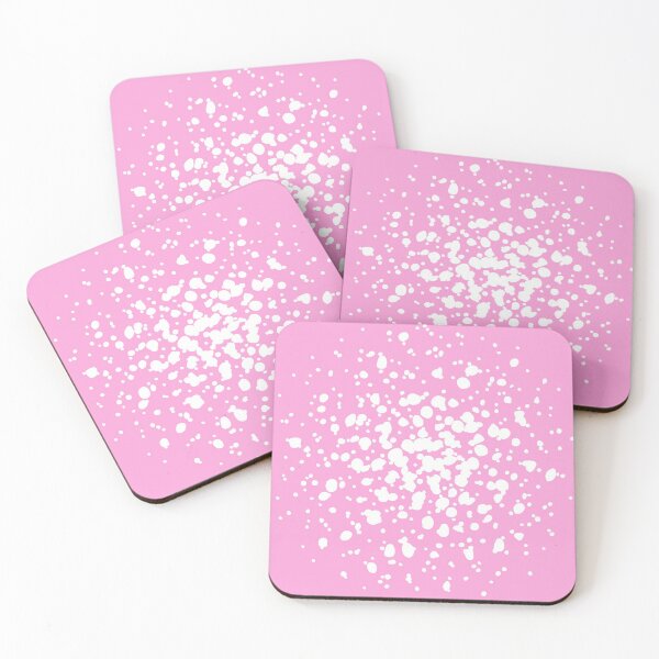 Item preview, White Splatter On Pink Design  designed and sold by Easy Breezy.