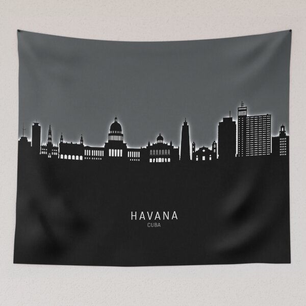 Item preview, Havana Cuba Skyline designed and sold by ArtPrints.