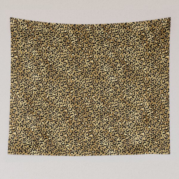 Item preview, Classy Black and Gold Leopard Skin designed and sold by JaneApril.