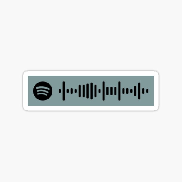 Conan Gray Spotify Code Stickers | Redbubble