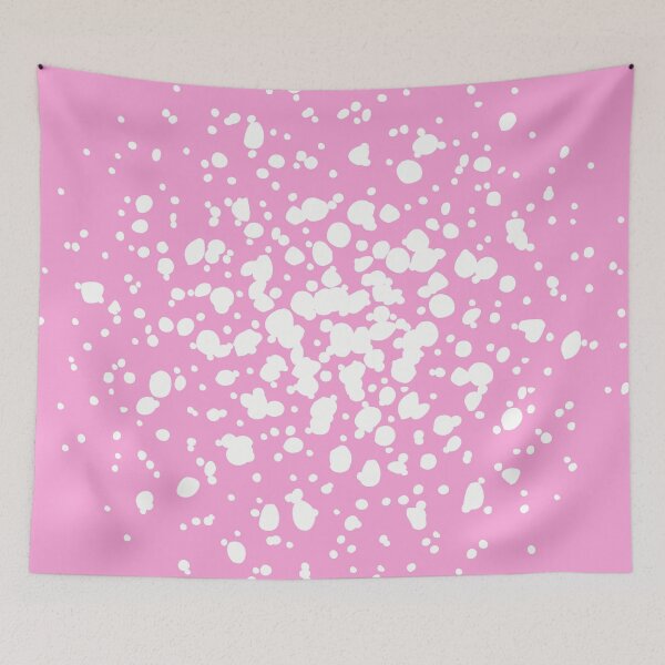 Item preview, White Splatter On Pink Design  designed and sold by Easy Breezy.