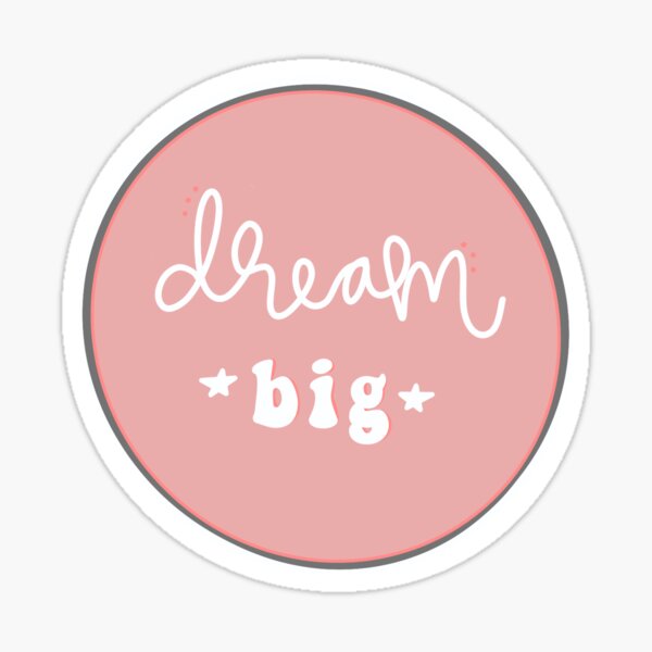 Item preview, dream big designed and sold by CreateSunshine2.