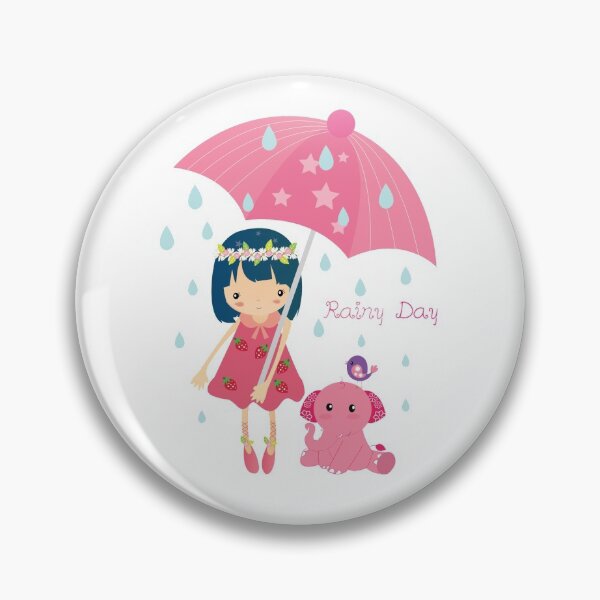 Item preview, Rainy Day Cute Little Sasumi and Her friends designed and sold by sasumiworld.