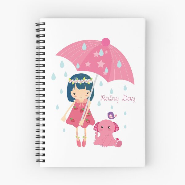 Item preview, Rainy Day Cute Little Sasumi and Her friends designed and sold by sasumiworld.