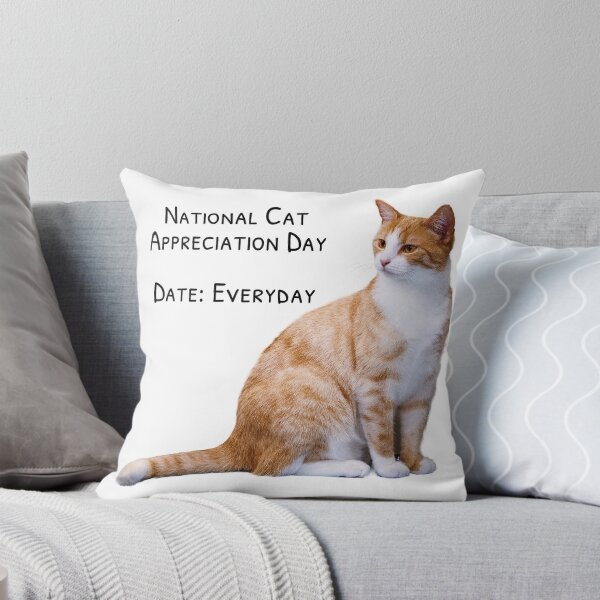 Item preview, National cat appreciation day designed and sold by Coolprints1.